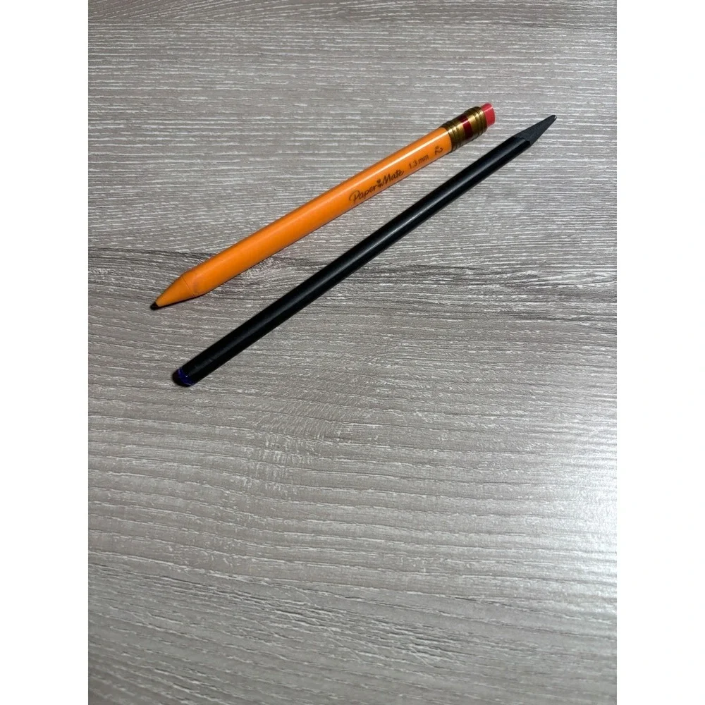 Paper Mate Mates 1.3mm Mechanical Pencil and Black Blue Ink Ballpoint Pen Set